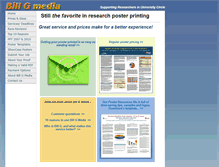 Tablet Screenshot of billgmedia.com